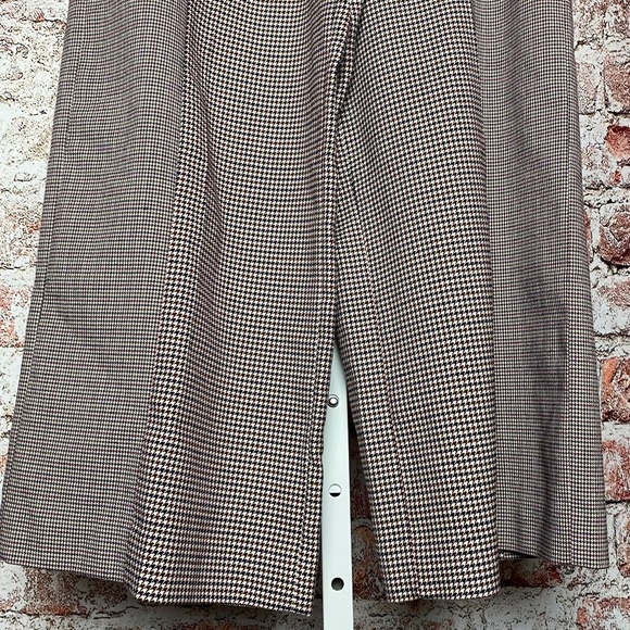 DKNY Womenʻs Gingham Wide Leg Capri Size 4 - Picture 2 of 8